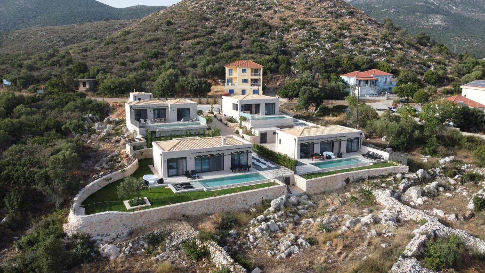 Gem Villas Luxury Sea View Karavádhos Exterior photo