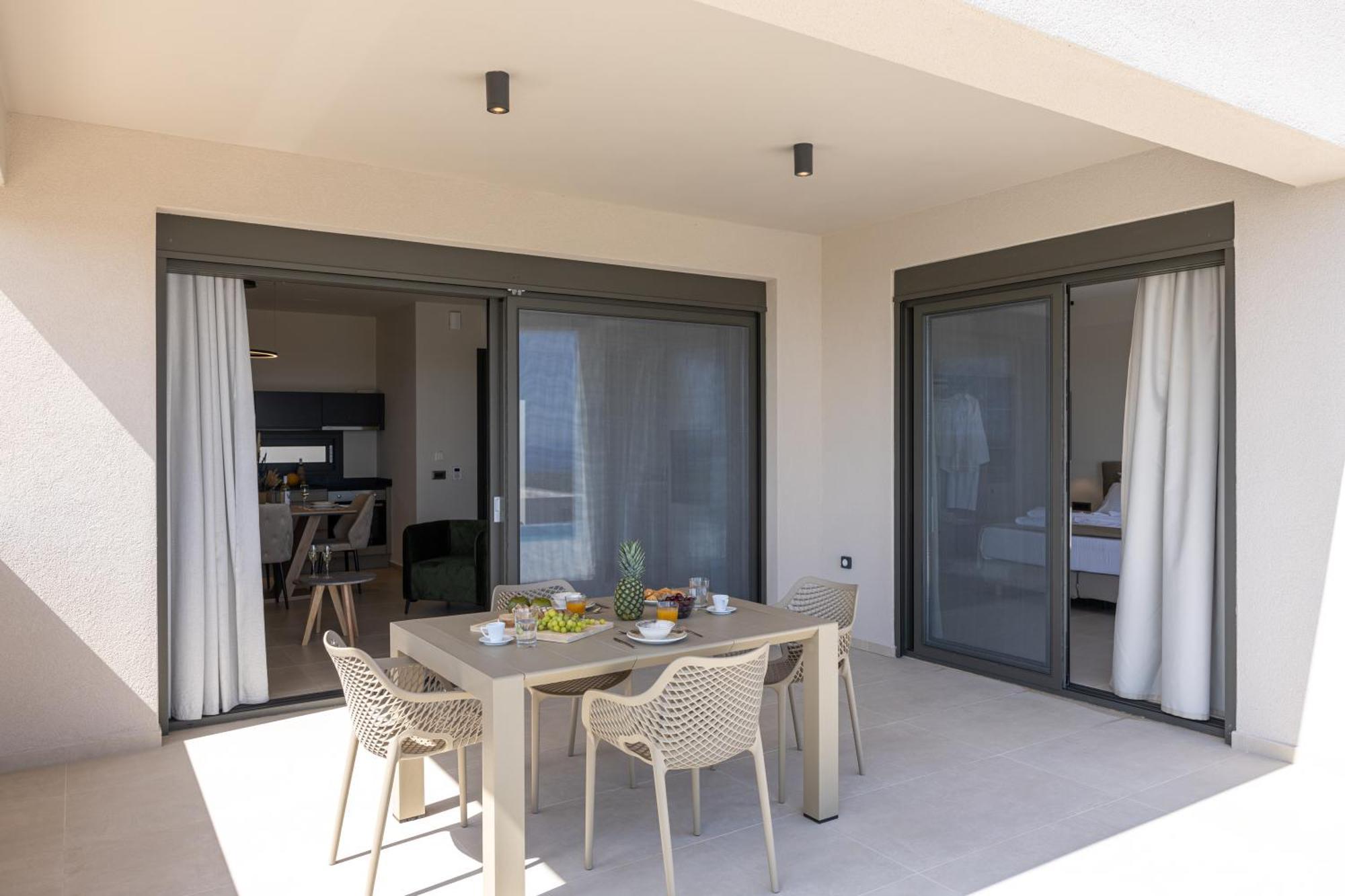 Gem Villas Luxury Sea View Karavádhos Exterior photo
