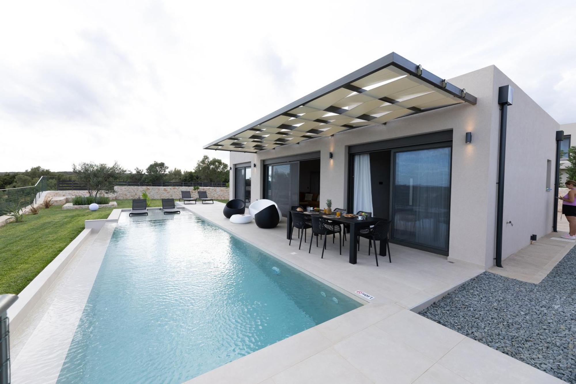 Gem Villas Luxury Sea View Karavádhos Exterior photo