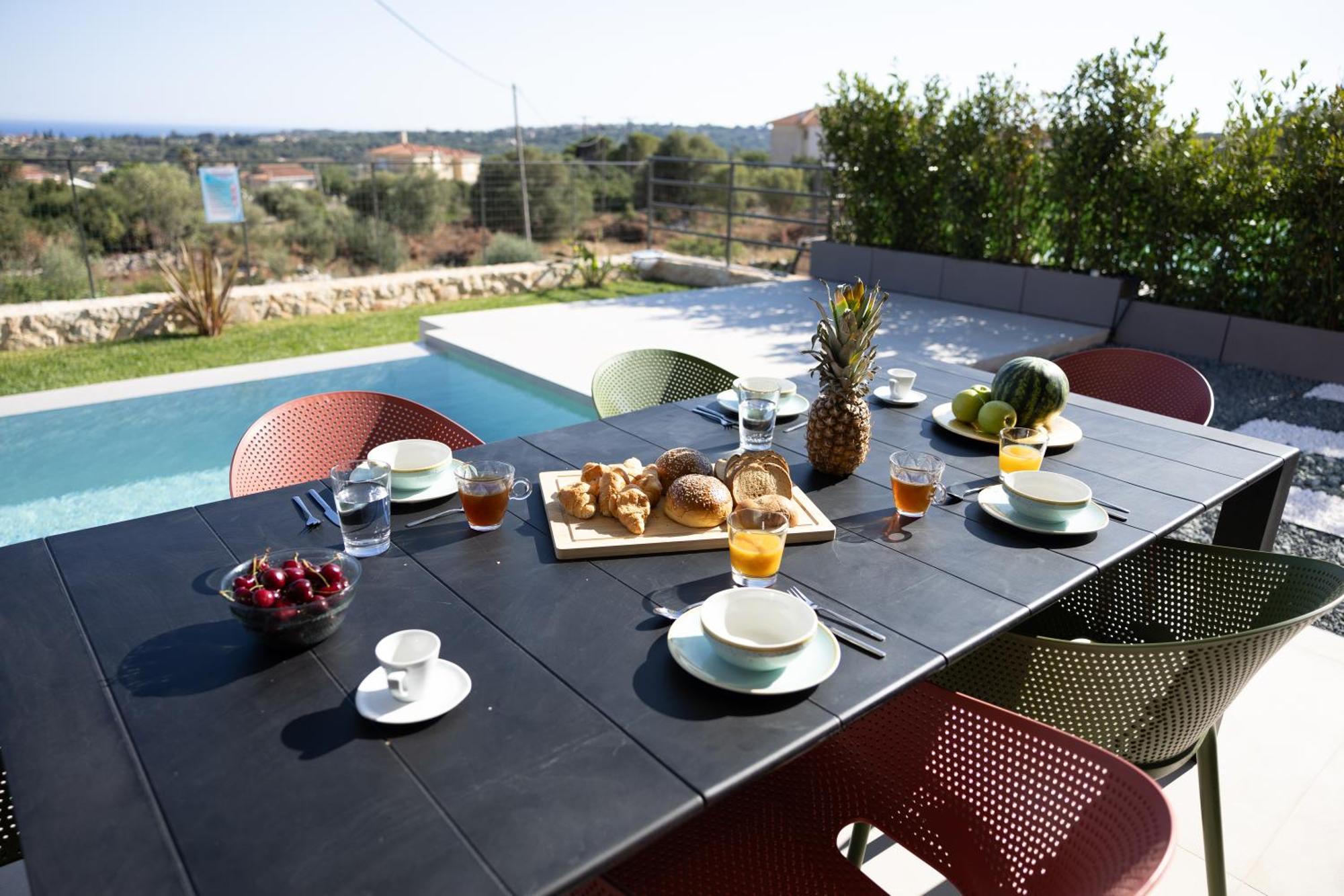 Gem Villas Luxury Sea View Karavádhos Exterior photo