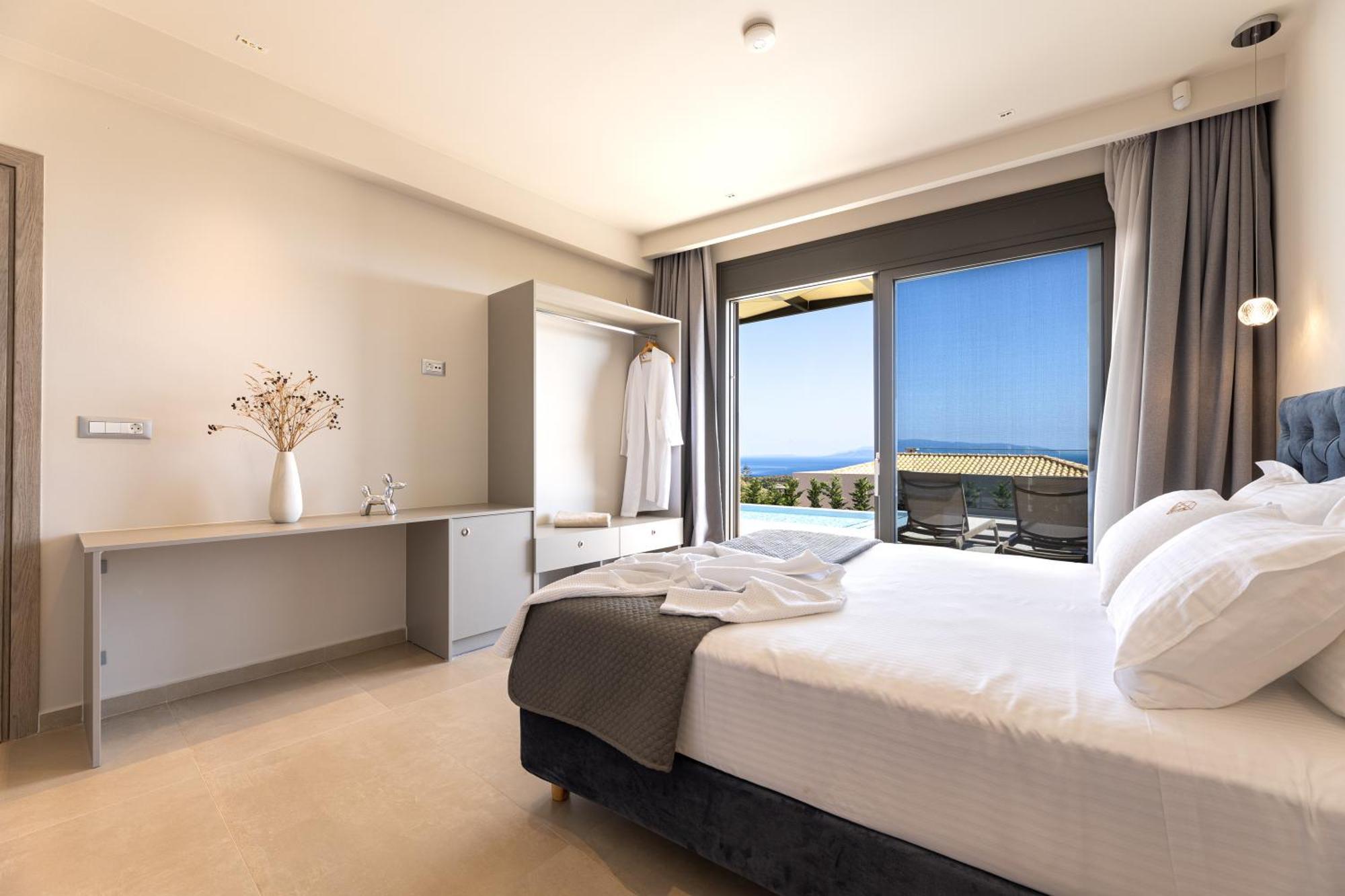 Gem Villas Luxury Sea View Karavádhos Exterior photo